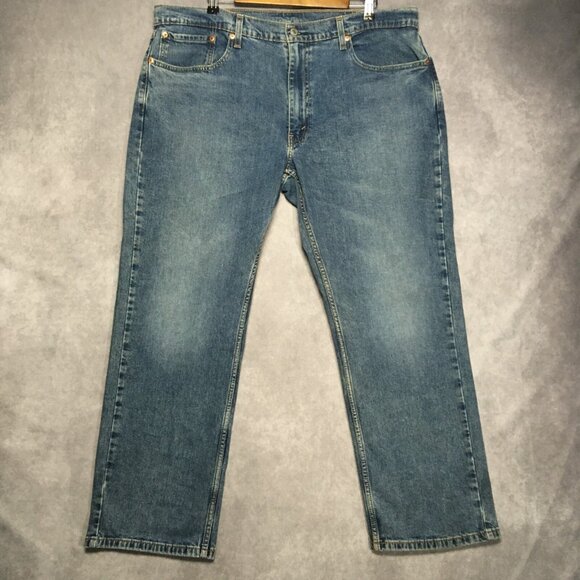 Levis 559 Relaxed Straight Fit Mens Blue Jeans size 40x30 Stretch Denim Pants